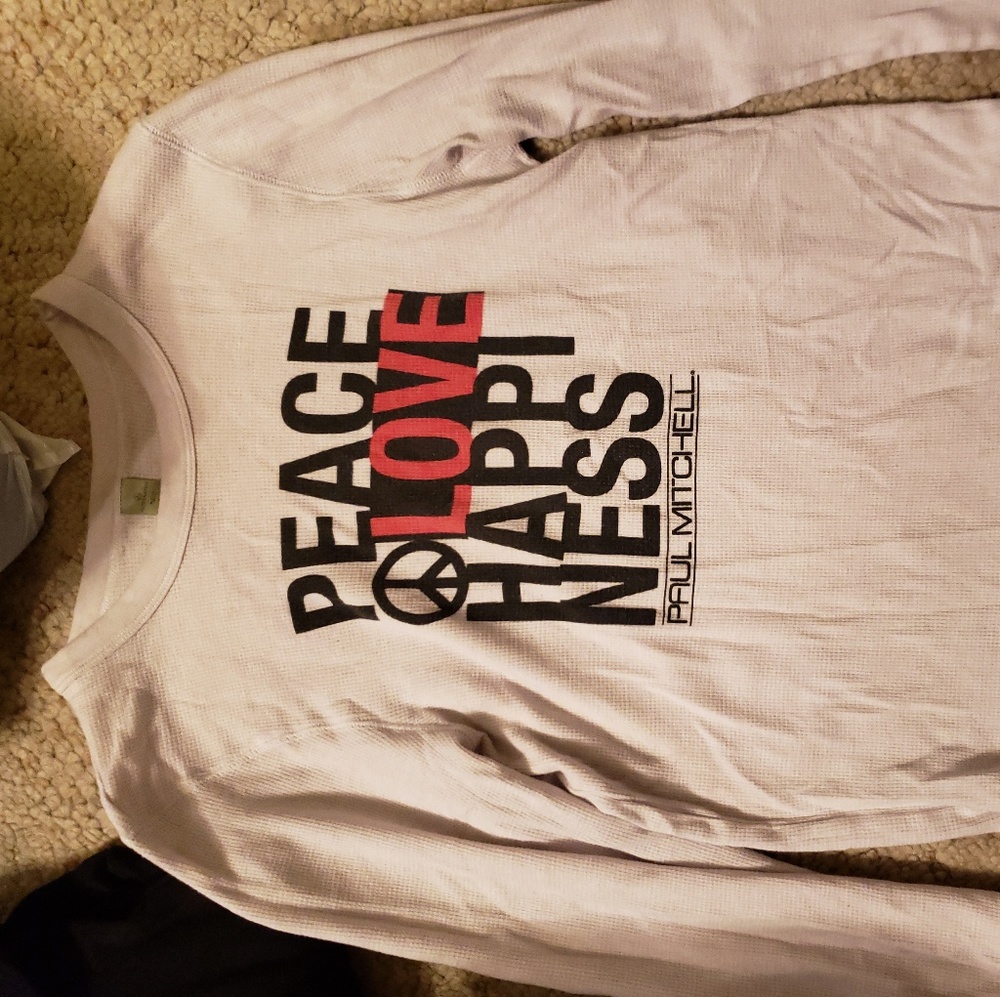Long sleeve paul mitchell shirt